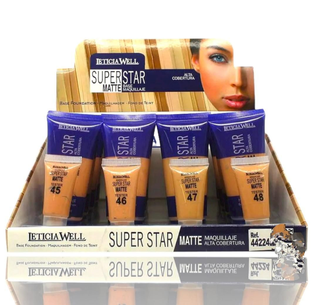 Fonds de teint haute couvrance

Super Star T45-48