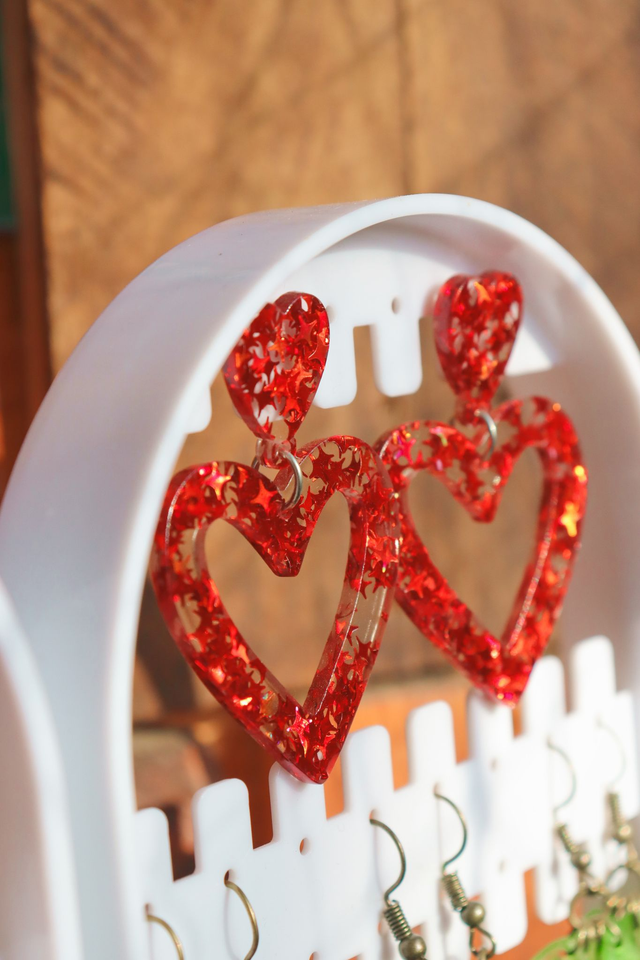 Boucles d'oreille • Hearts