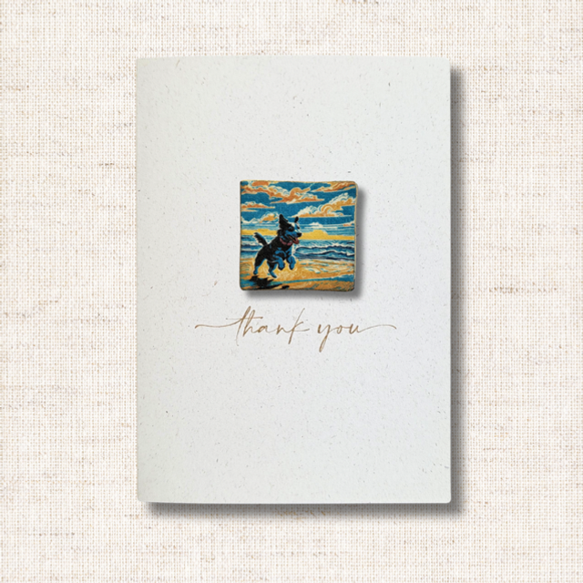 Dog Thank You Card
