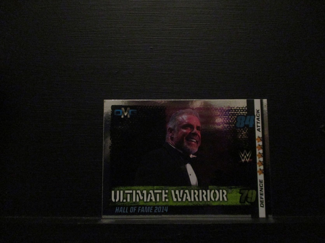 Ultimate Warrior - OMG Slam Attax 10th Edition Original Trading Card #56