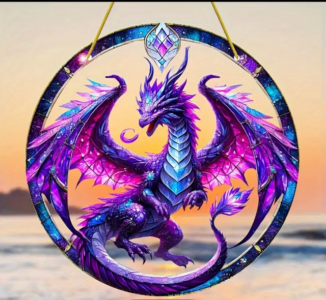 Dragon sun catcher 