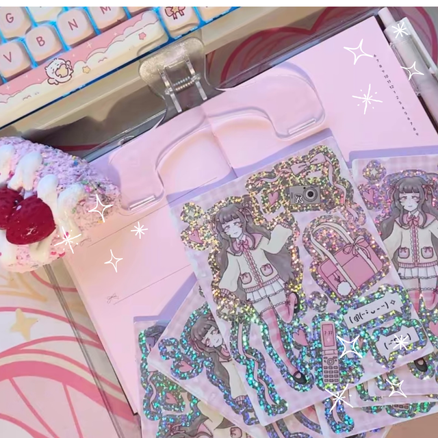 Glitter Sticker Sheet