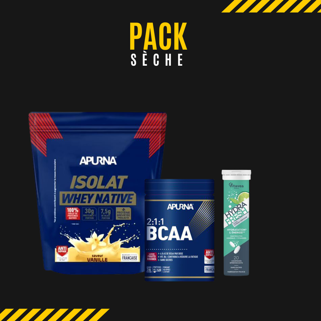 Pack Sèche – Nutrition et définition musculaire (sportifs)