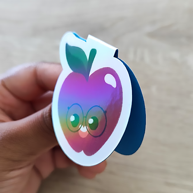 MARQUE-PAGES MAGNETIQUE | Pomme