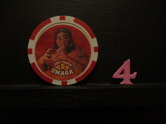 Umaga - Chip Power 5 Original Wrestling Chipz (4)