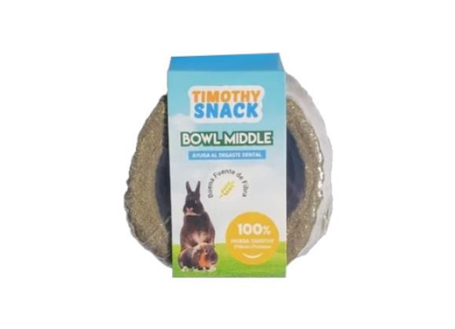 Bowl comestible para conejo Timothy Snack (L)