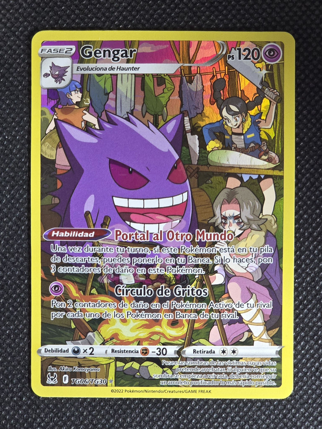 Gengar LOR TG06 Origen Perdido ESP