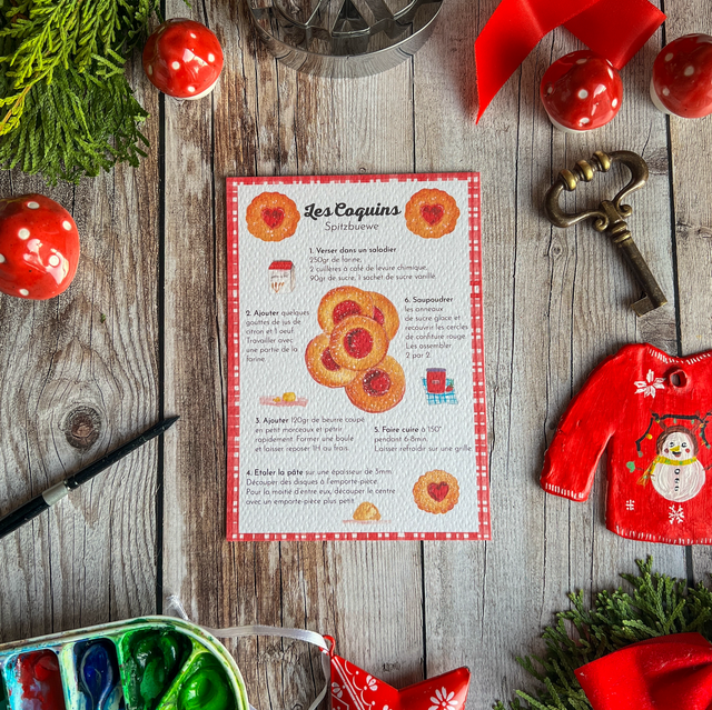 Carte « recette Coquins »