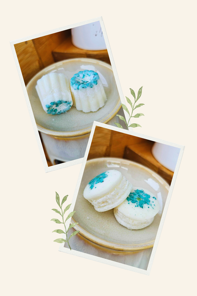 Mojito - Fondant de cire - Macaron/Mini Cannelé 