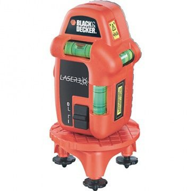 Livella laser 3 bolle Black&Decker