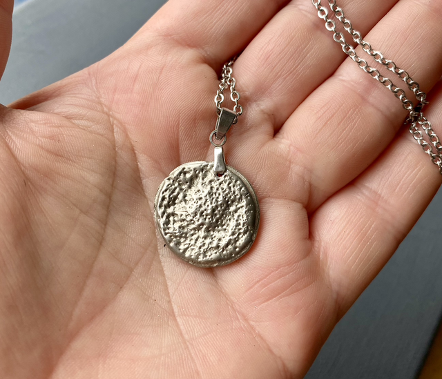 Bamburgh textures round pendant Bebbanburg The last Kingdom