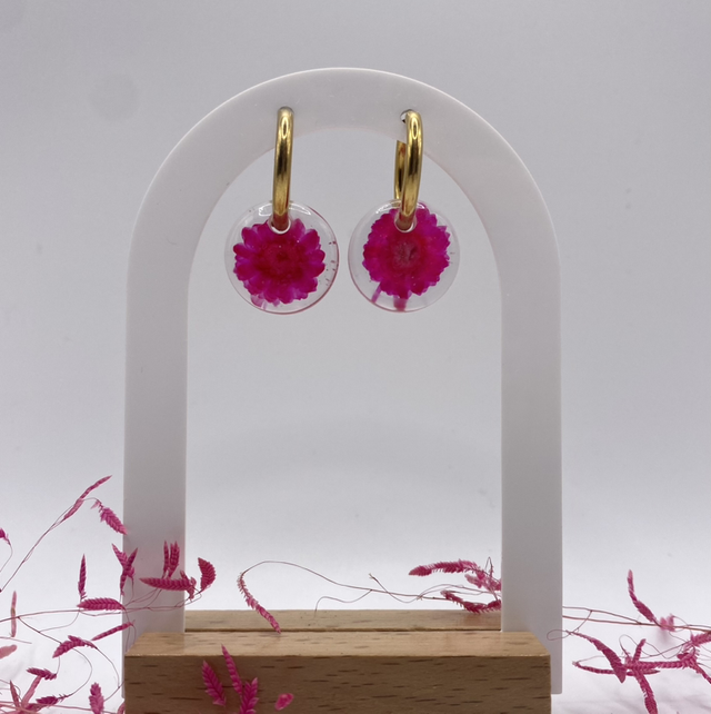 Boucles d’oreilles Immortelles