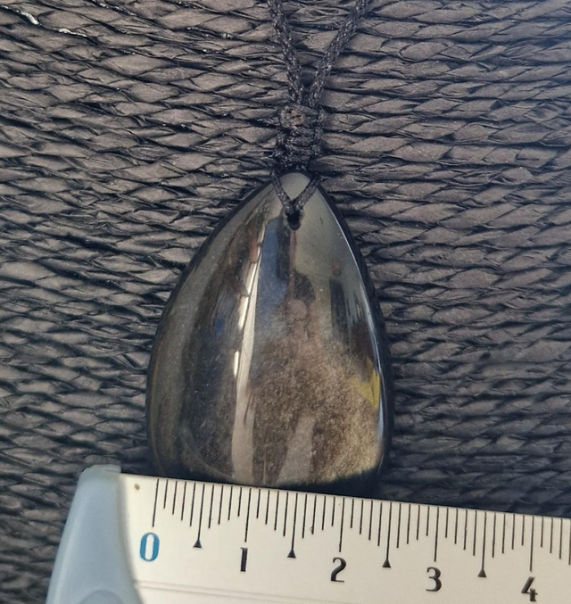 Pendentif Obsidienne