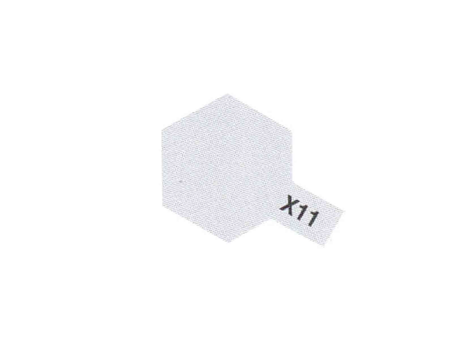 X11 Chrome Argenté brillant tamiya 81511