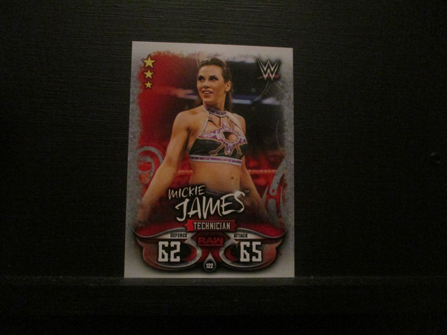 Mickie James - Raw Slam Attax Live Original Trading Card #122