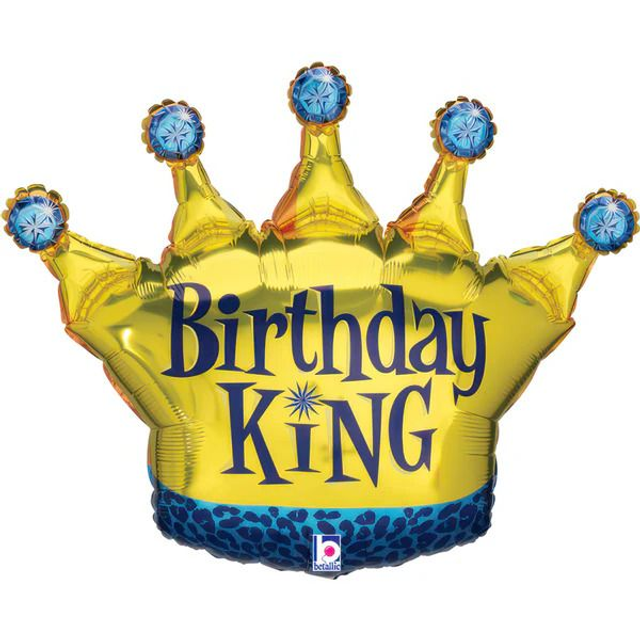 36" BIRTHDAY KING FOIL