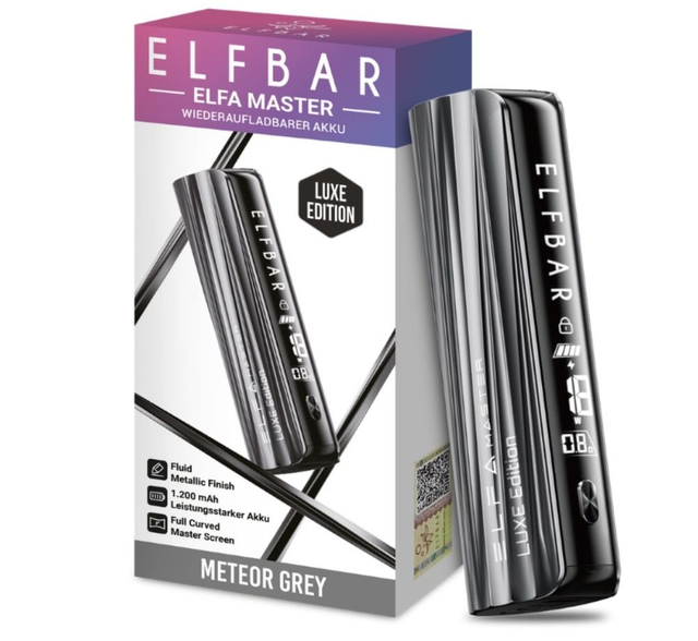 ELFBAR ELFA MASTER Luxe Edition – Meteor Grey | 1200 mAh