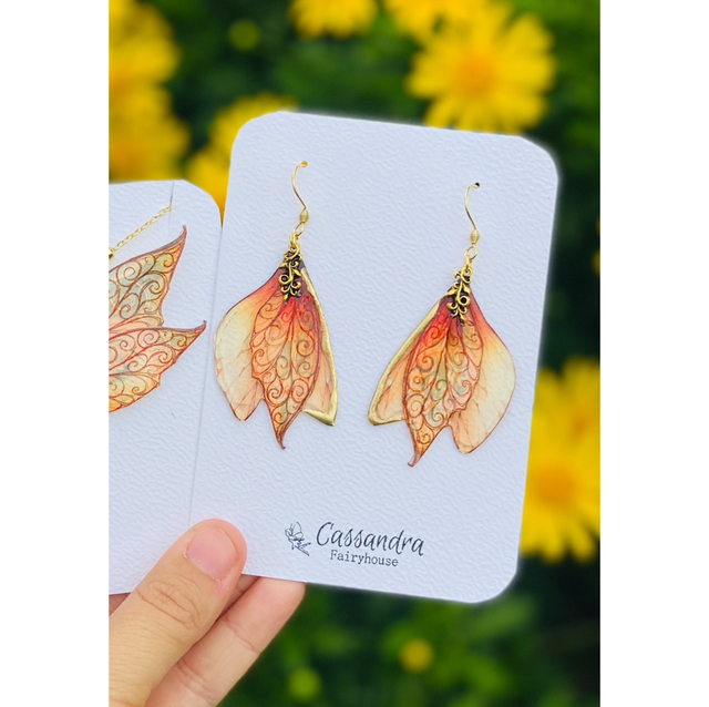 Portes du crépuscule - boucle d’oreille 