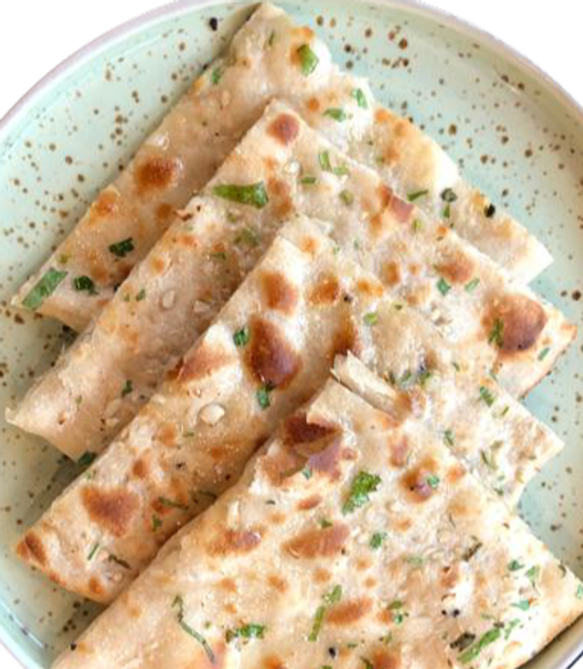 Garlic and Coriander Naan