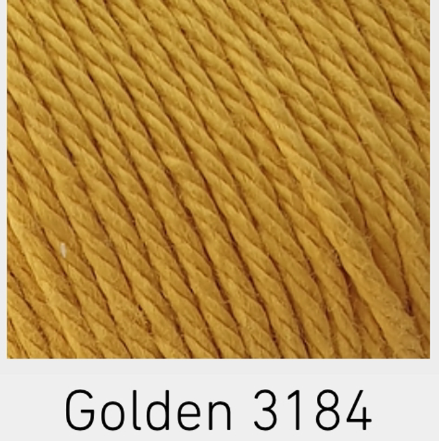 100% Cotton Golden