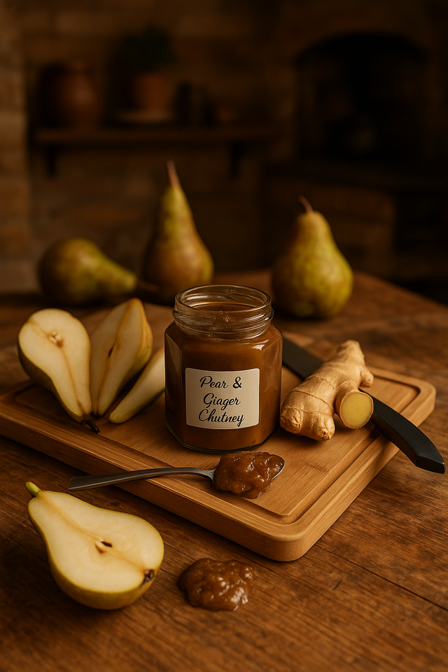 Pear & Ginger Chutney