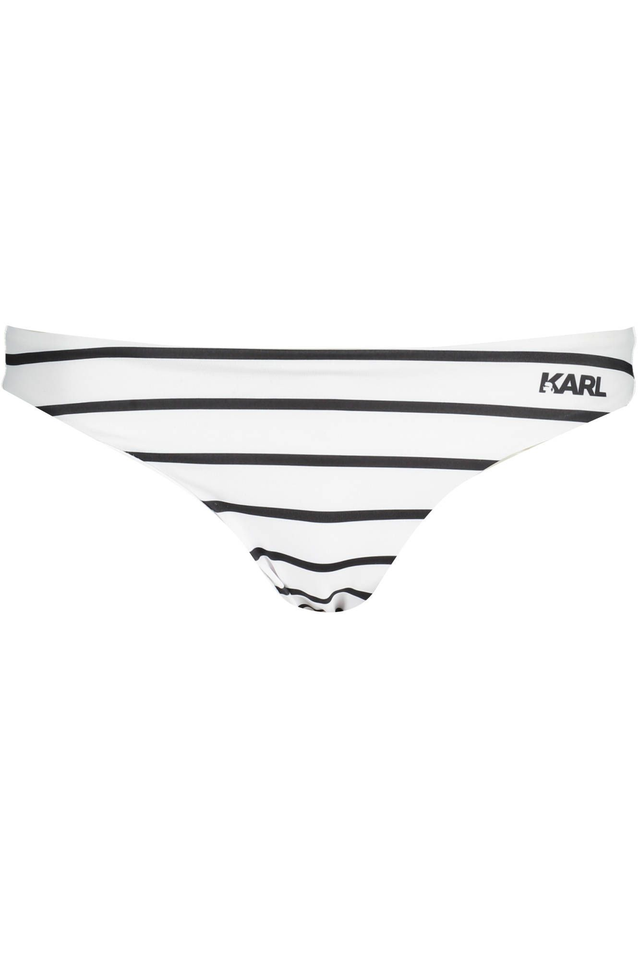 KARL LAGERFELD BEACHWEAR COSTUME PARTE SOTTO DONNA BIANCO