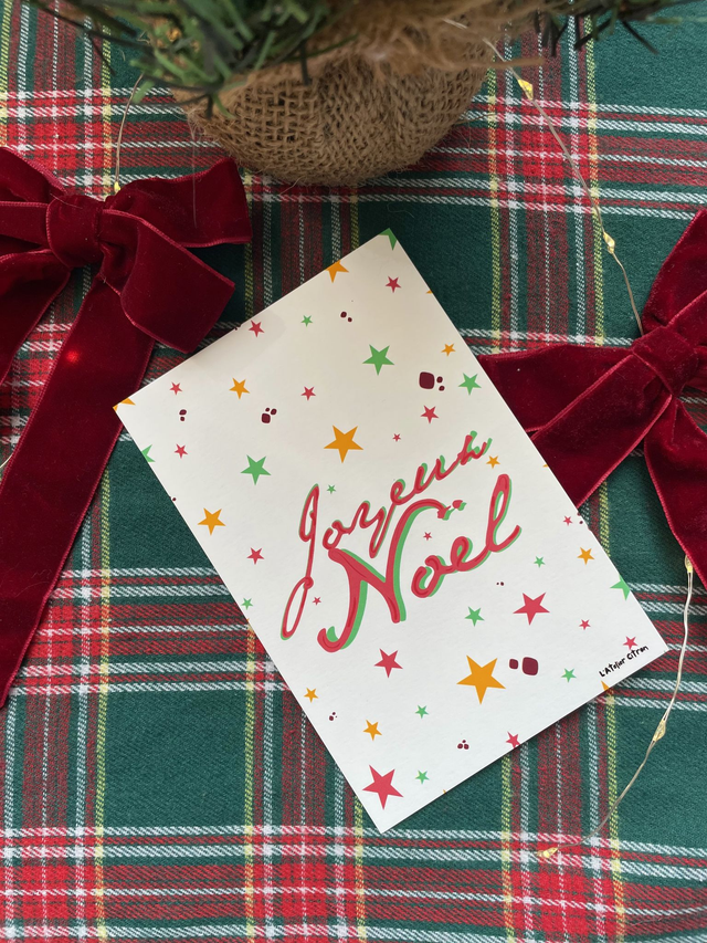 Carte de Noël - Joyeux Noël