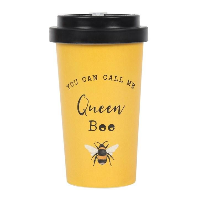 QUEEN BEE BAMBOO ECO TRAVEL MUG