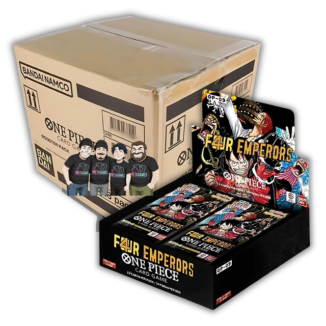 CASE One Piece Card Game - Display - OP09 - The Four Emperors (EN)