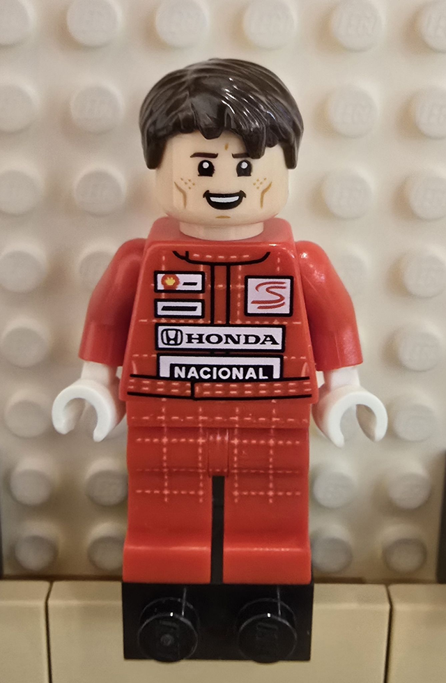 LEGO twn497 Ayrton Senna Minifigur