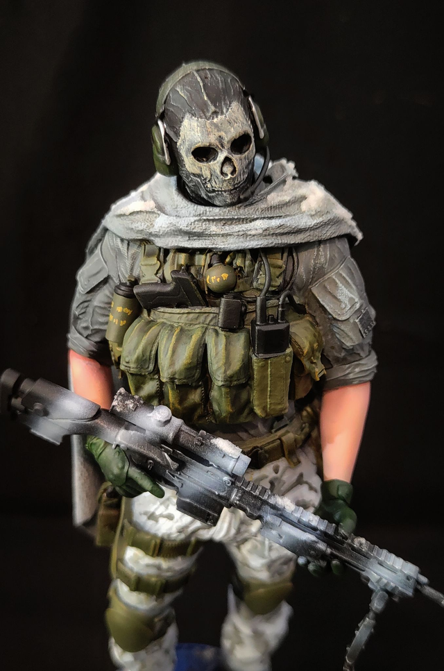 STATUE GHOST 1/10e (Call of Duty) Version ALPINE série Gaming