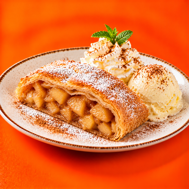Applepie with Ice Cream