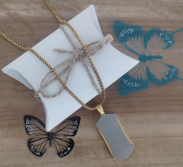 Collier plaque militaire 