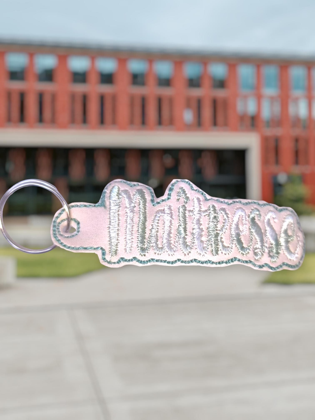 Porte clef maîtresse vert clair 