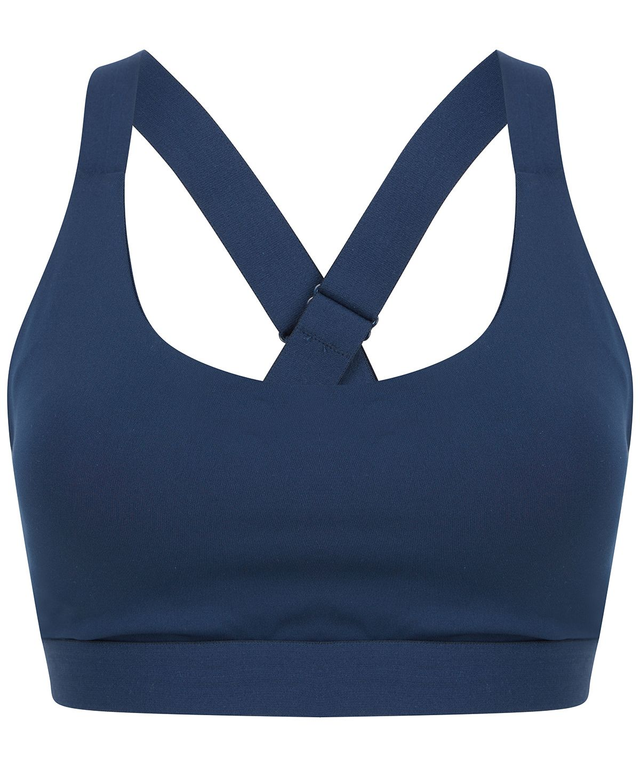 Custom Sports Bra Navy
