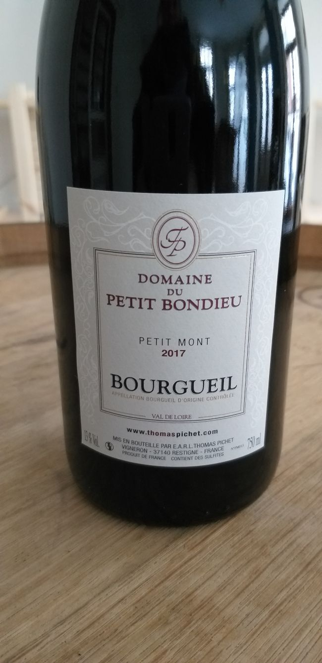 Petit Mont 2019 - Rouge Sec Tranquille - Domaine du Petit Bondieu (Thomas Pichet)