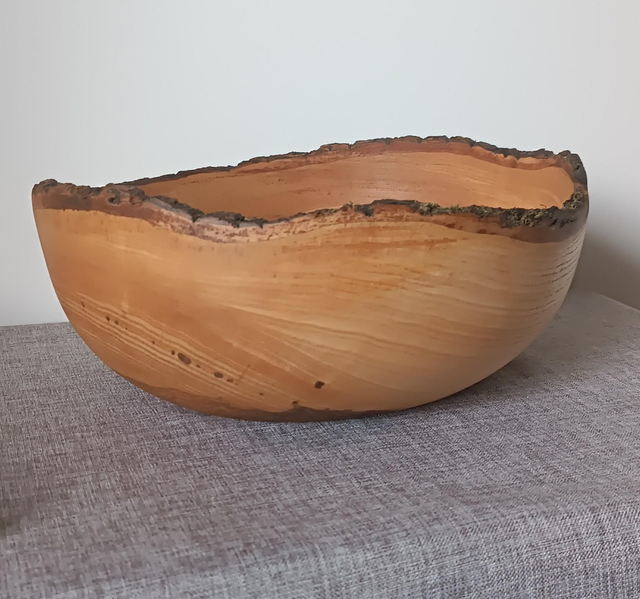 Saladier à écorce en frêne 