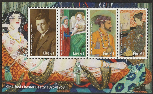 Ireland  2018 The Art of Sir Alfred Chester Beatty MInisheet MNH