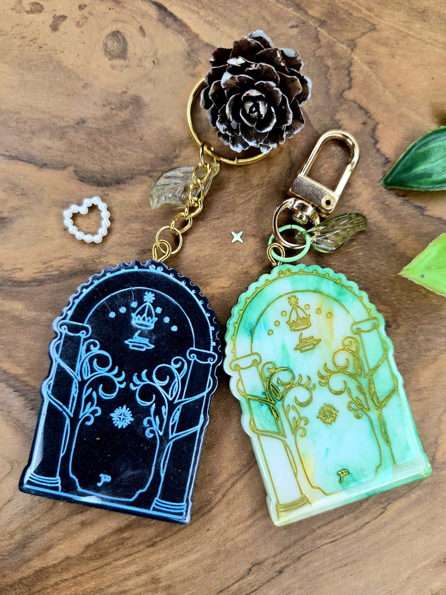 Porte-clés Seigneur des Anneaux - Portes de Durin