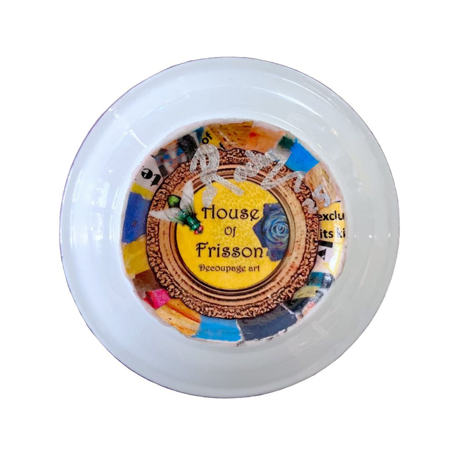 "Miss Velvet Decay" Lilac Upcycled Trinket Dish - House of Frisson