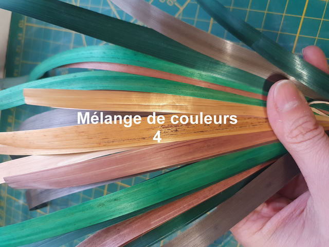 Kit de marqueterie de paille