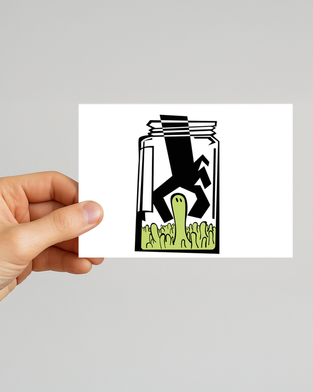 What's in the Jar!? | CONCEPT collectie | A6 Kaart