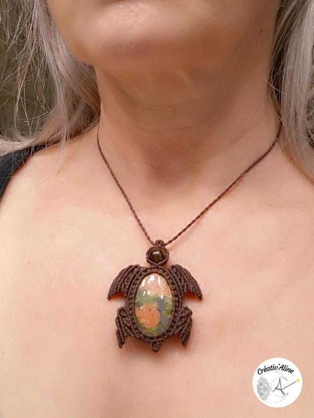 Tortue de L'Harmonie - Unakite