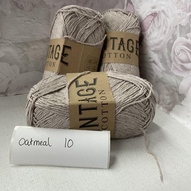 Vintage cotton DK Browns