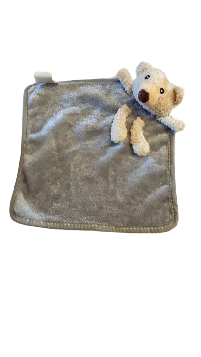 Doudou nounours gris