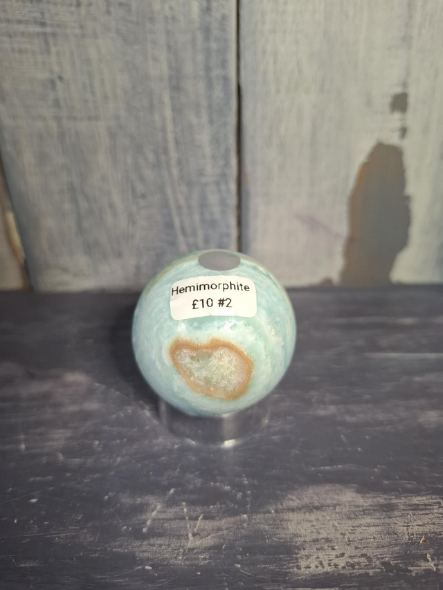 Hemimorphite Sphere #2