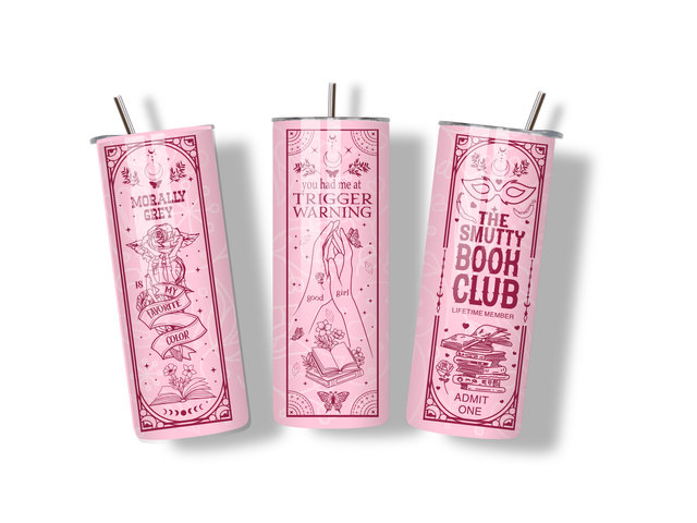 smutt Book Club, pink