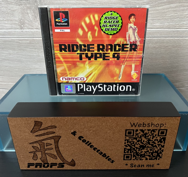 Sony Playstation 1 game : Ridge Racer Type 4 * Complete * + Demo Disc * PS1
