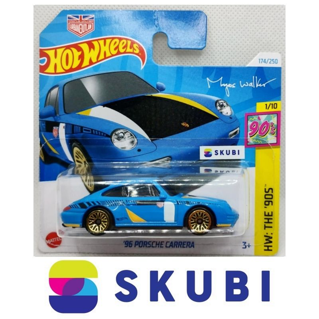 1996 Porsche Carrera Hot Wheels 174/250 HW THE ´90S 1/10