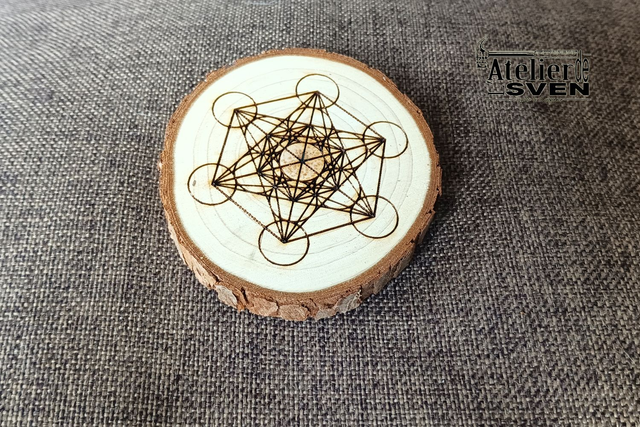 Rondins - Cube de Metatron